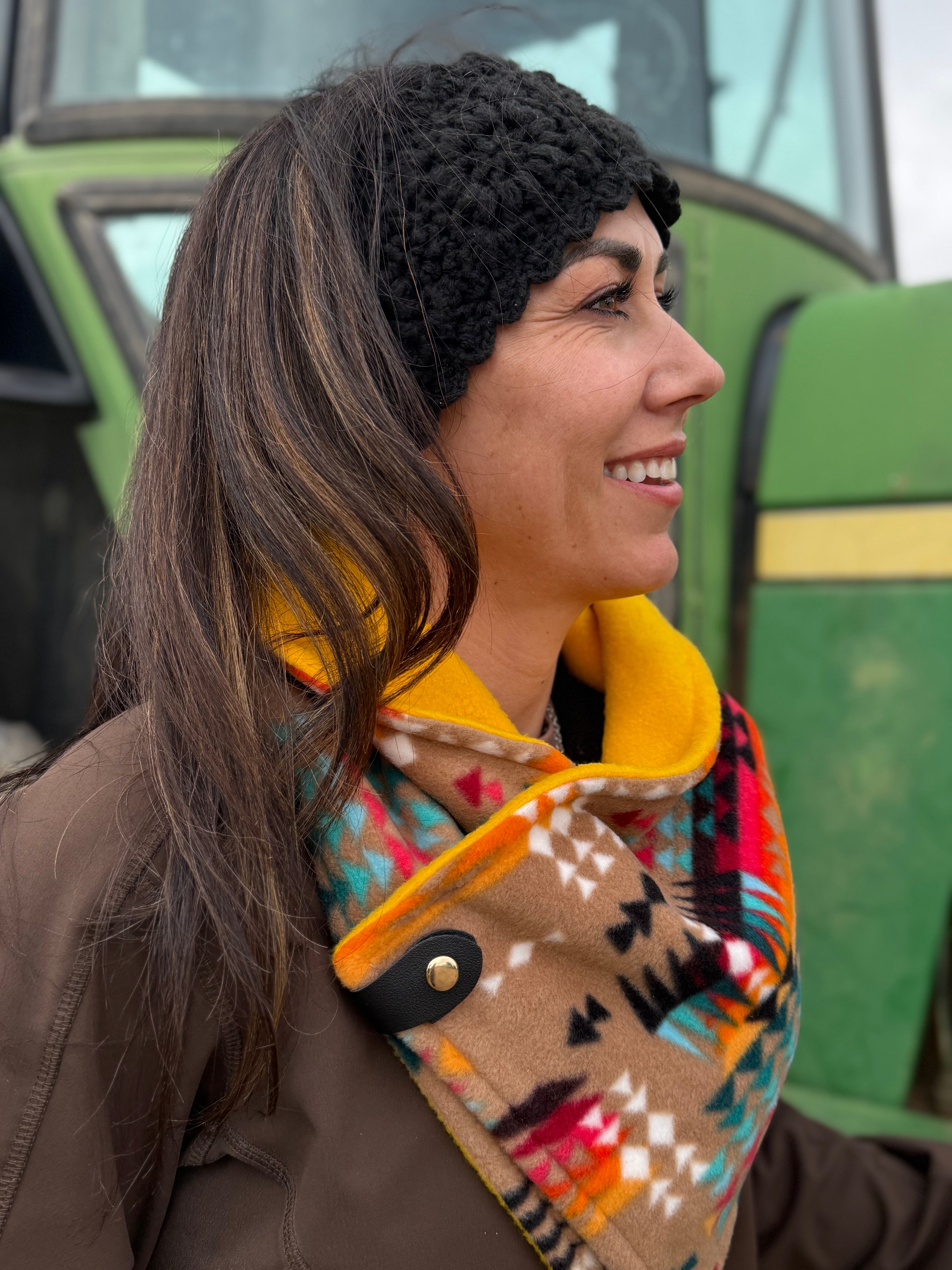 Southwest Print Cowl Scarf