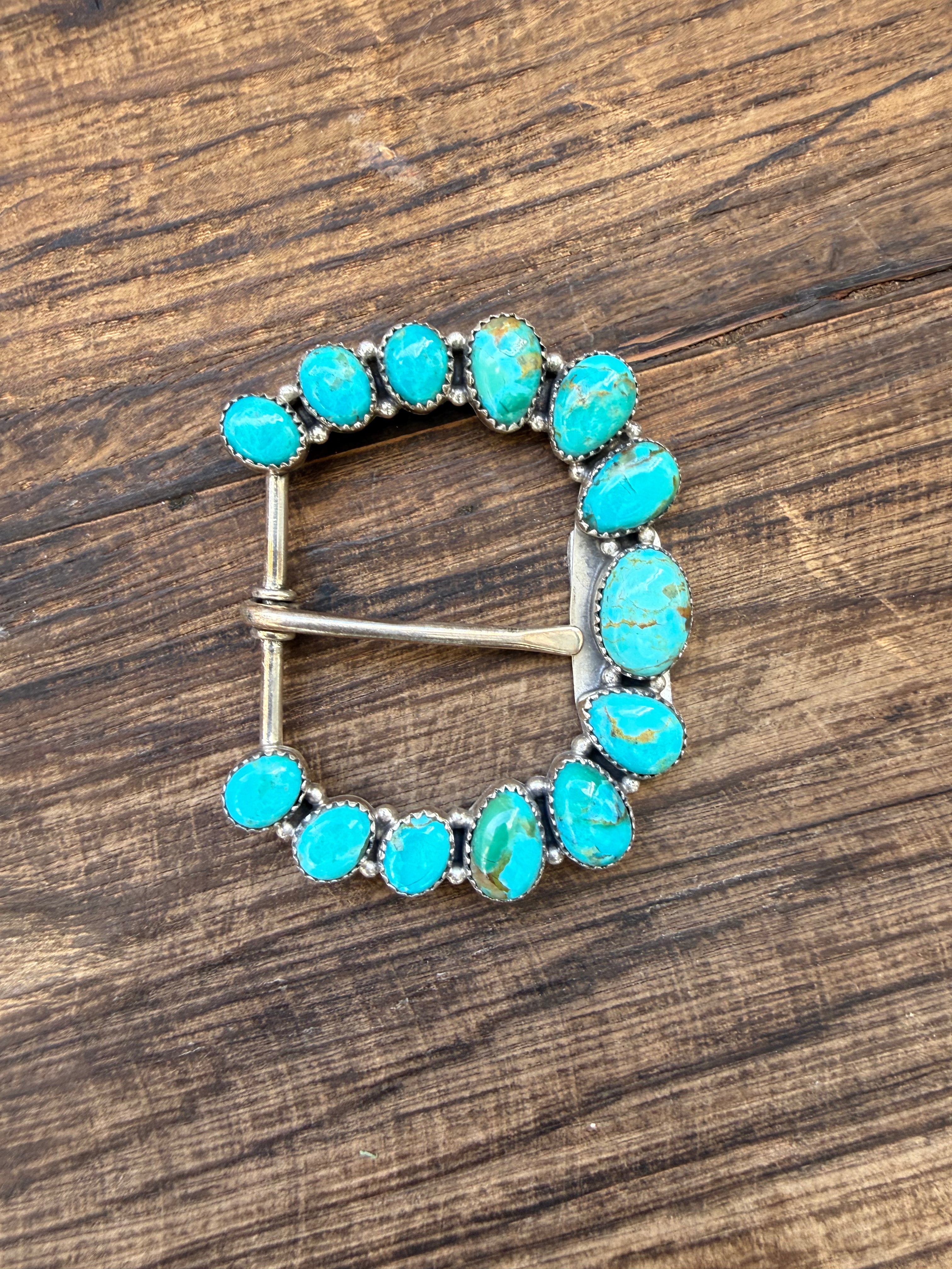 Turquoise Belt Buckle