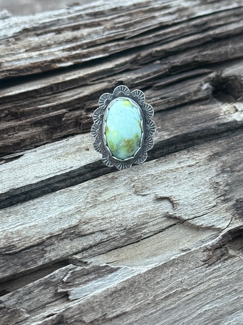 Scalloped Palomino Ring