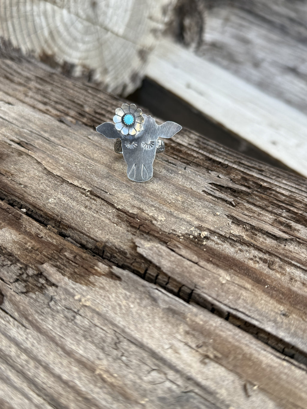 Cow Ring or Scarf Slide