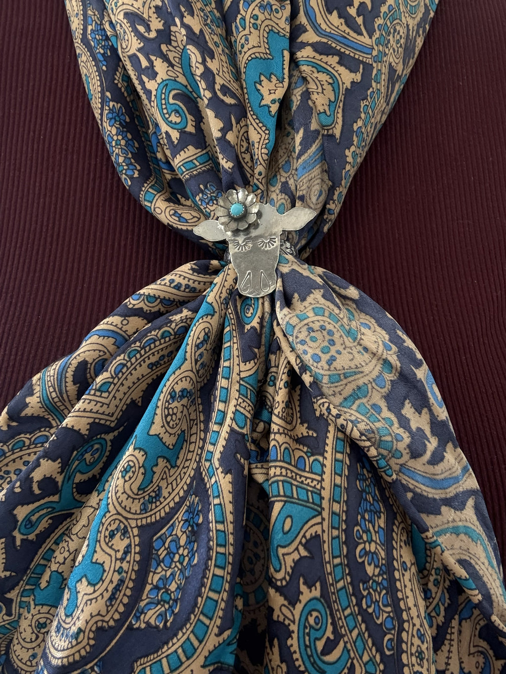 Cow Ring or Scarf Slide