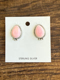 Pink Conch Studs