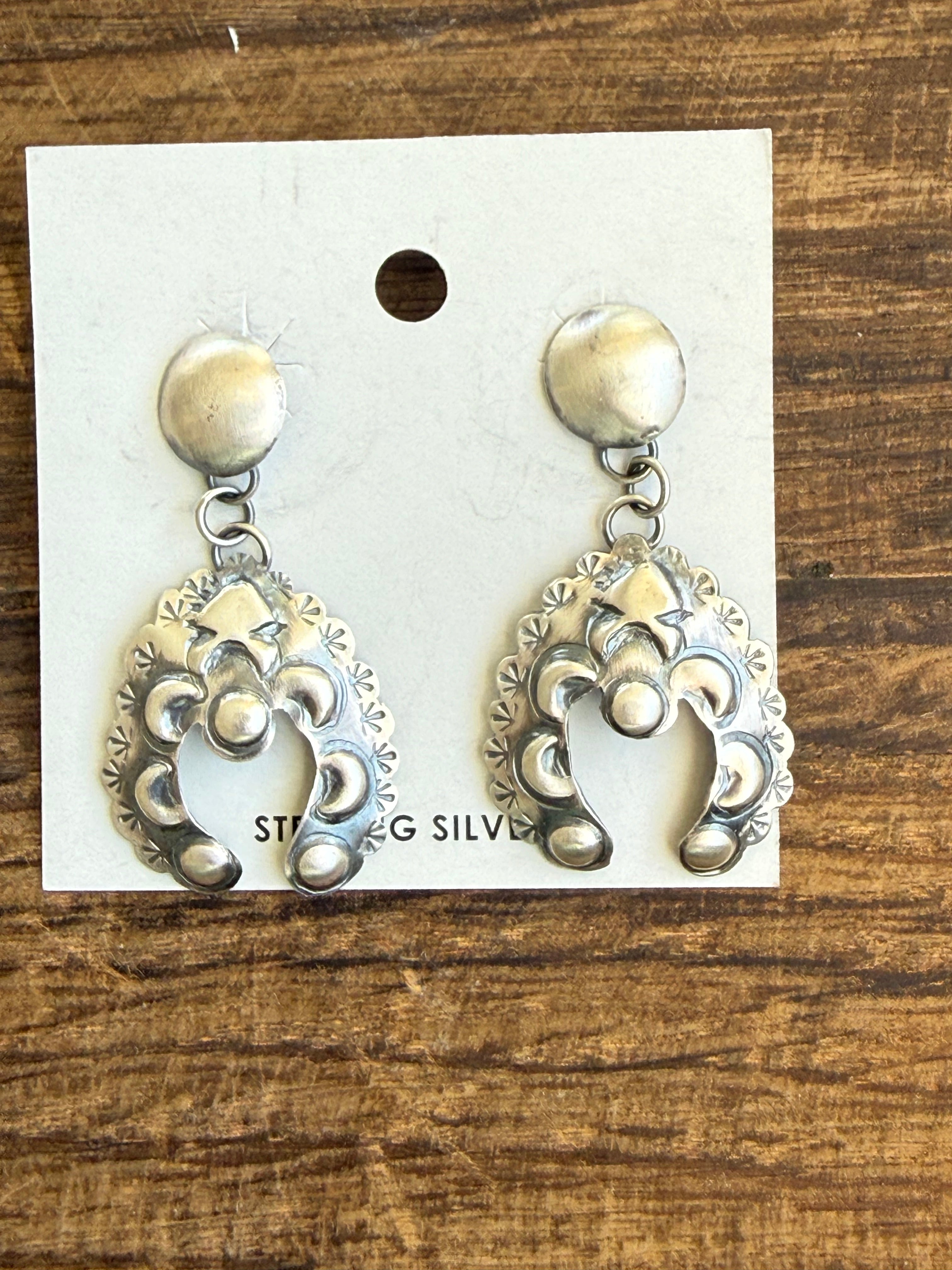 Sterling Naja Dangles