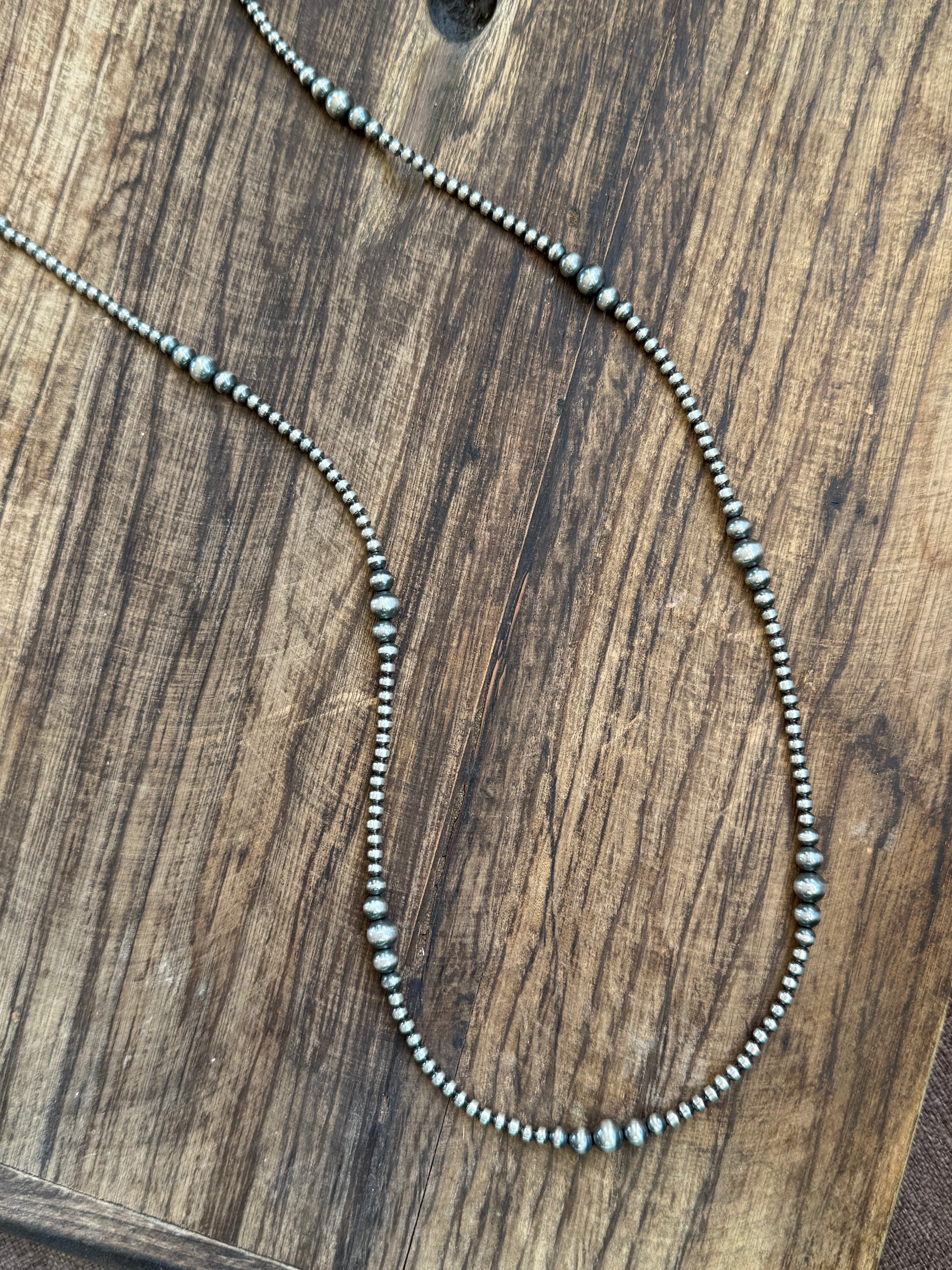 36" Graduated Navajo Beads