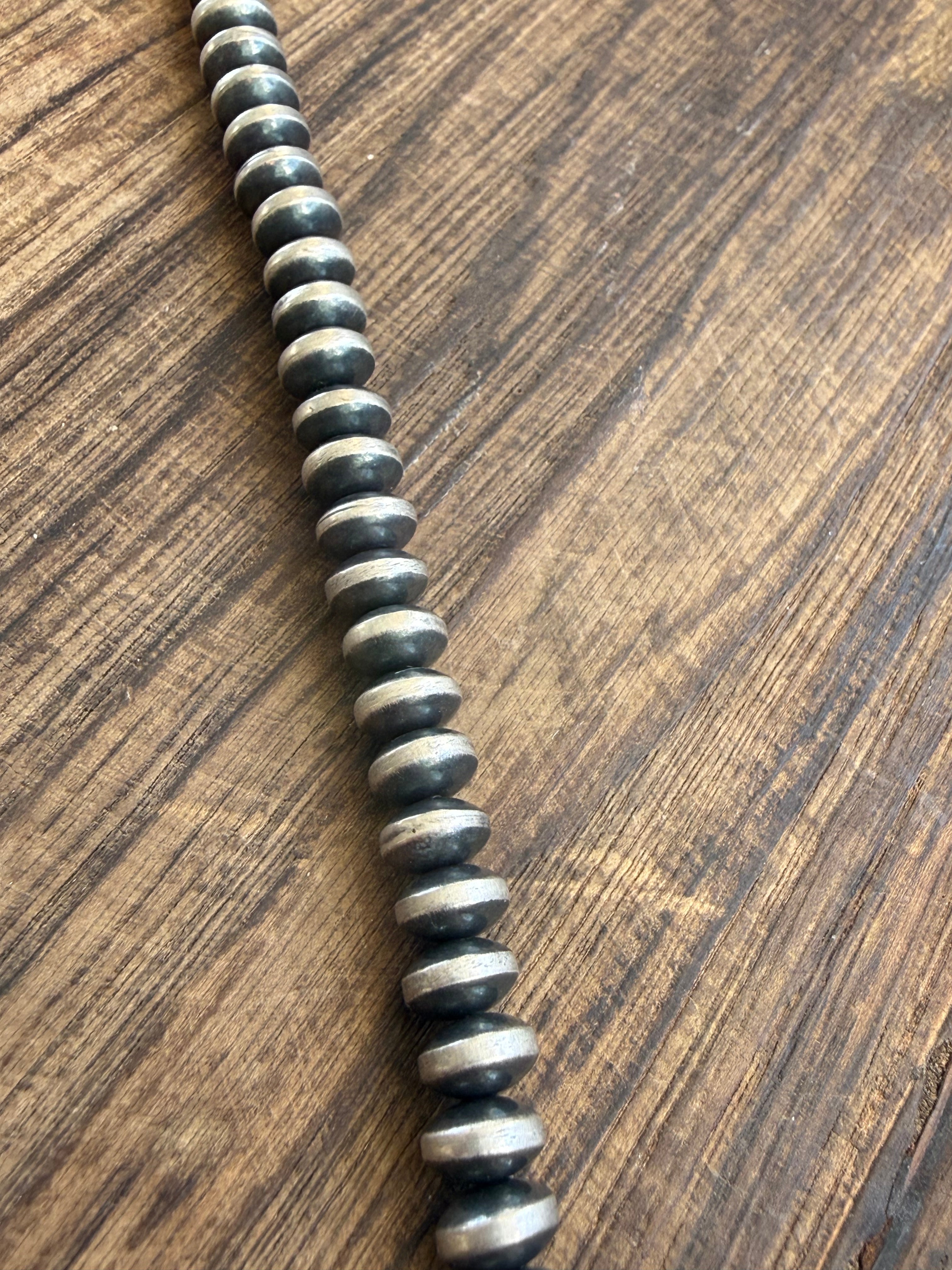 8 MM Saucer Navajo Beads