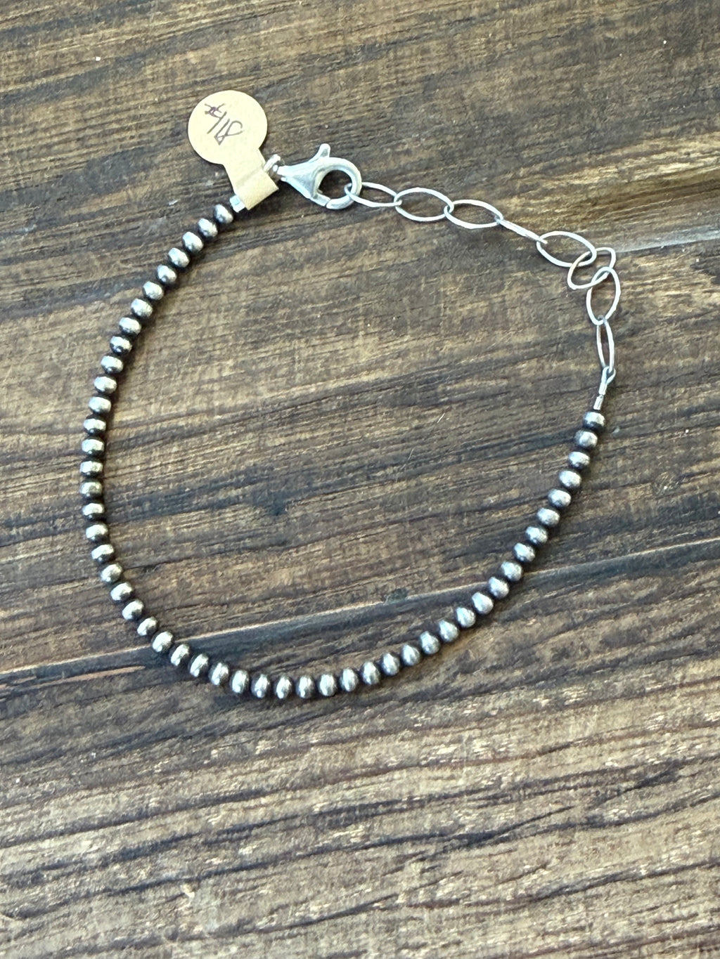 Adjustable Navajo Bead Bracelet