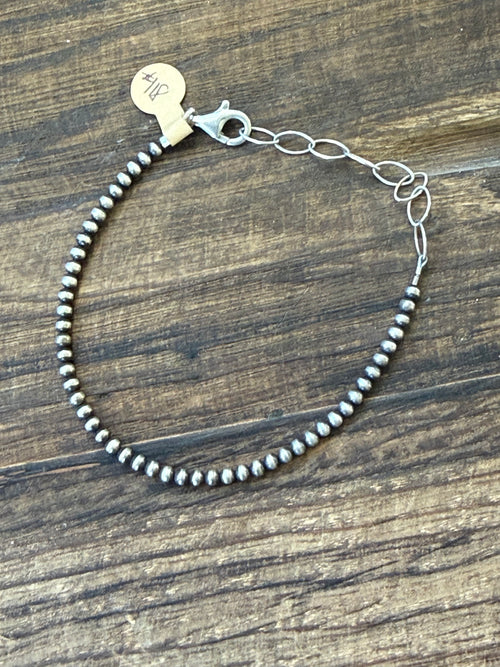 Adjustable Navajo Bead Bracelet