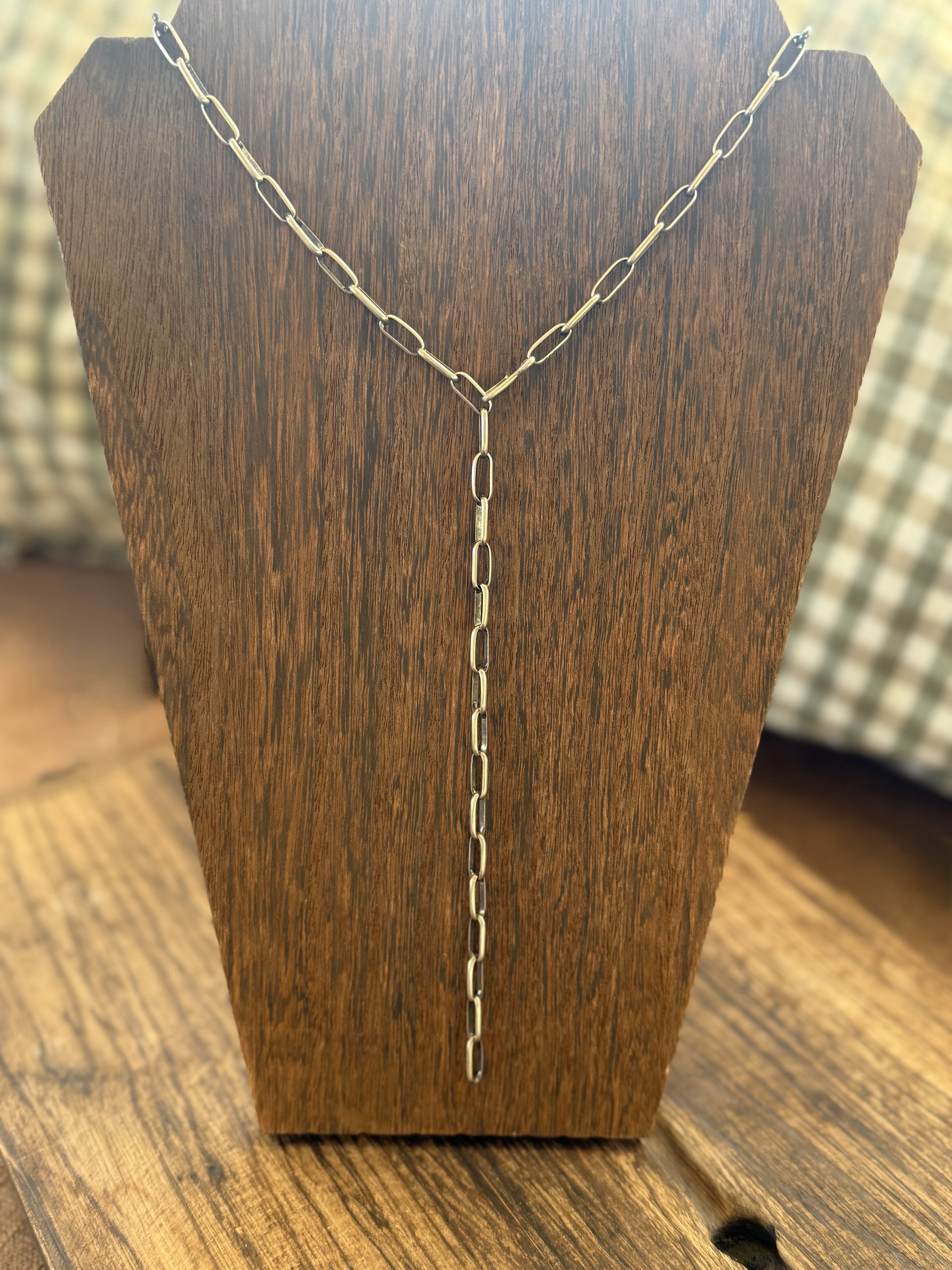 sterling Silver Paper Clip Chain