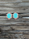 Copper Scalloped Wild Horse Stud
