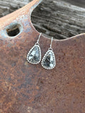 White Buffalo Dangle Stud