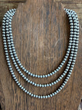 5 MM 16”  Navajo Beads