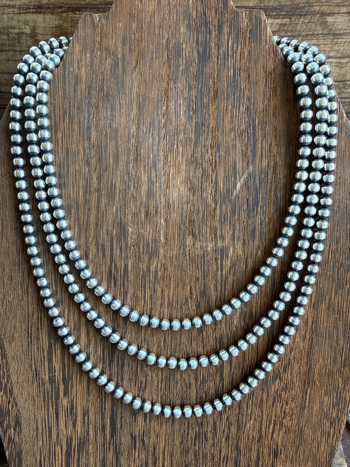 5 MM 16”  Navajo Beads