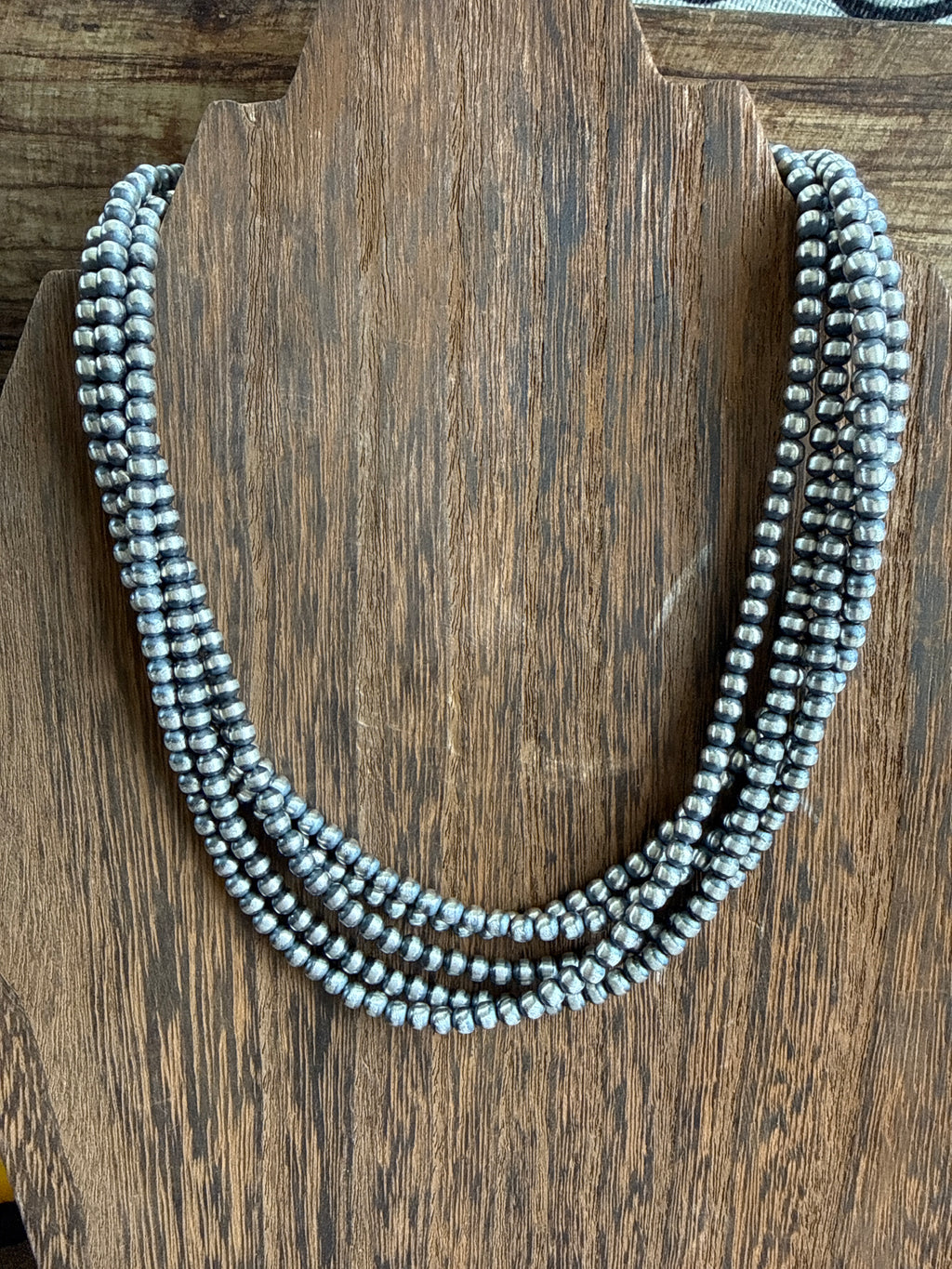 4 MM 18” Navajo Beads