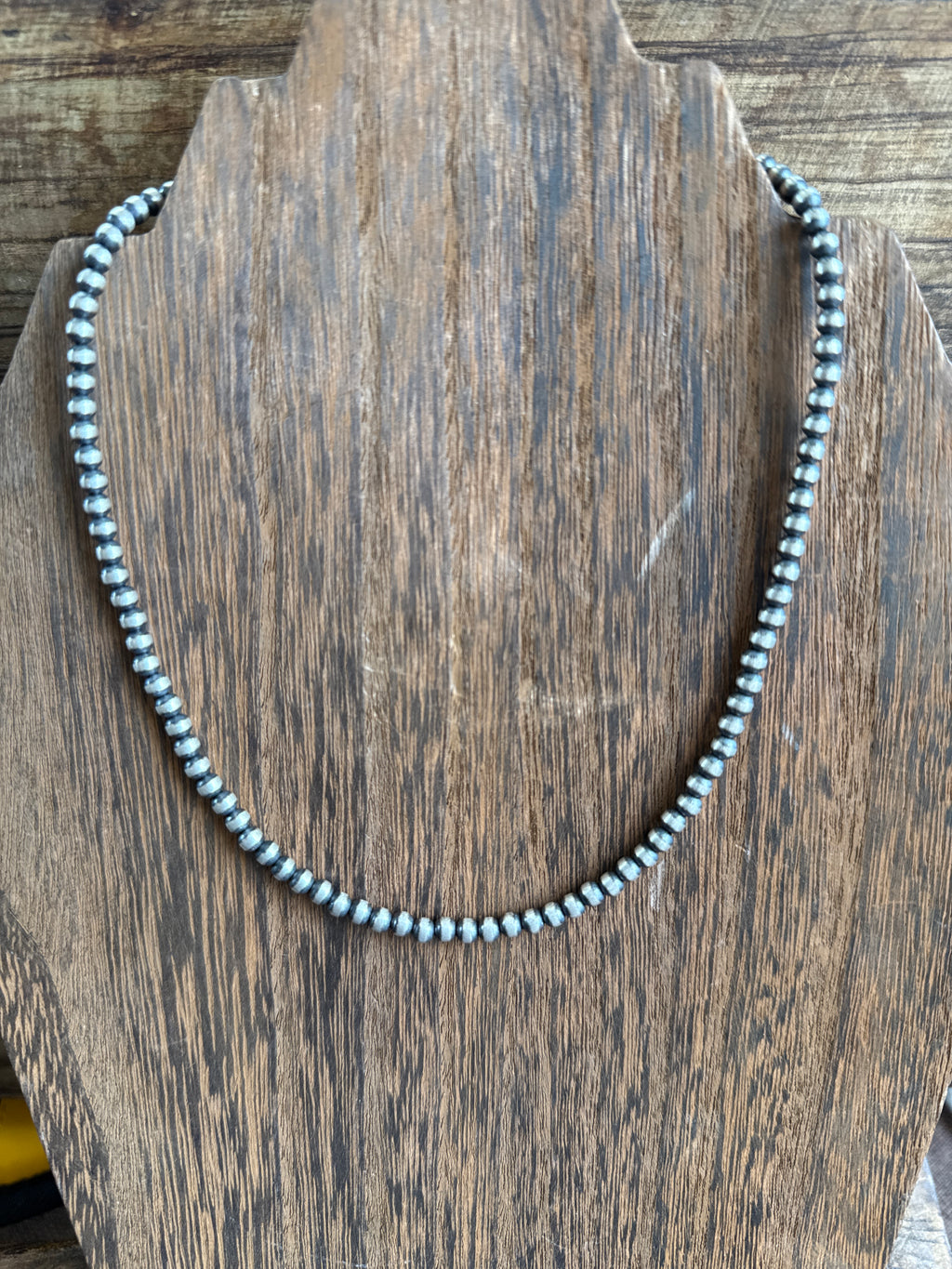 4 MM 18” Navajo Beads